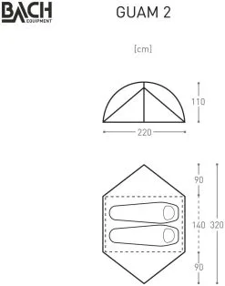 Bach Guam 2 Willow Bough Green 7 Bach Guam 2 Willow Bough Green -Familienzelt bach guam 2 willow bough green 1