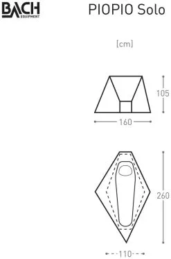 Bach Piopio Solo Russet Orange 9 Bach Piopio Solo Russet Orange -Familienzelt bach piopio solo russet orange 1