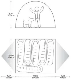 Big Agnes Spicer Peak 6 Safari 10 Big Agnes Spicer Peak 6 Safari -Familienzelt big agnes spicer peak 6 safari 1