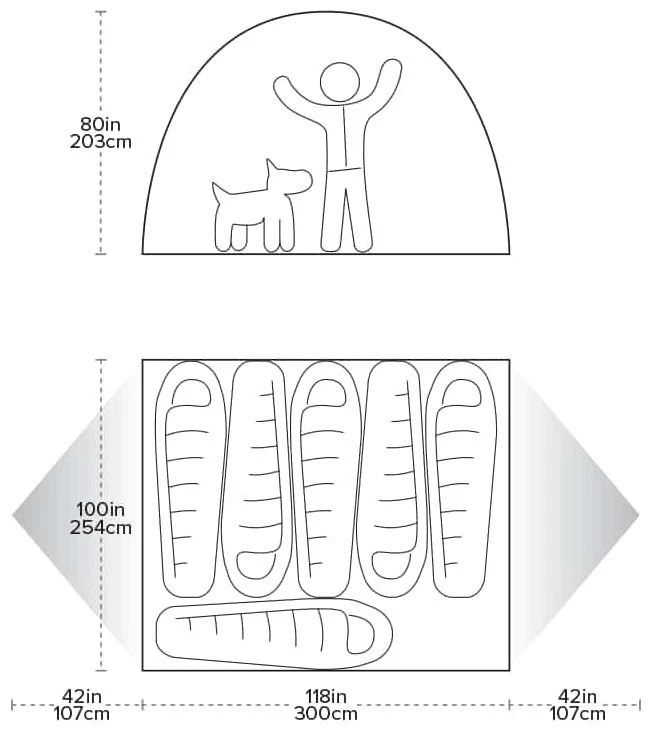 Big Agnes Spicer Peak 6 Safari 5 Big Agnes Spicer Peak 6 Safari – Bild 3