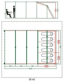 Coleman Aspen 6 L -Familienzelt coleman aspen 6 l 3