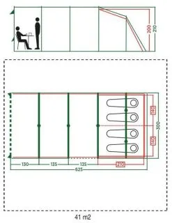 Coleman Castle Pines 4 L 13 Coleman Castle Pines 4 L -Familienzelt coleman castle pines 4 l 5