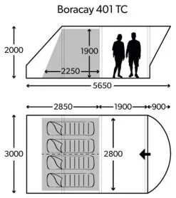 Dometic Boracay FTC 401 TC 7 Dometic Boracay FTC 401 TC -Familienzelt dometic ftc boracay 401 tc 0 1