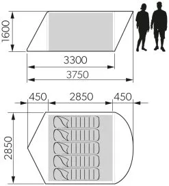 Dometic Reunion FTG 5X5 REDUX -Familienzelt dometic reunion ftg 5x5 redux 2