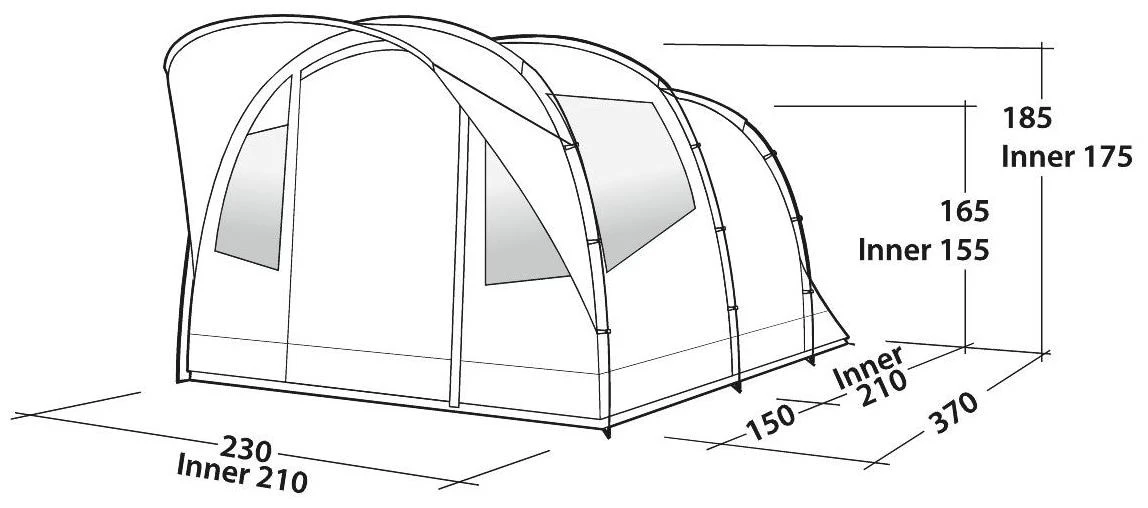 Easy Camp Edendale 400 Blue 5 Easy Camp Edendale 400 Blue – Bild 3