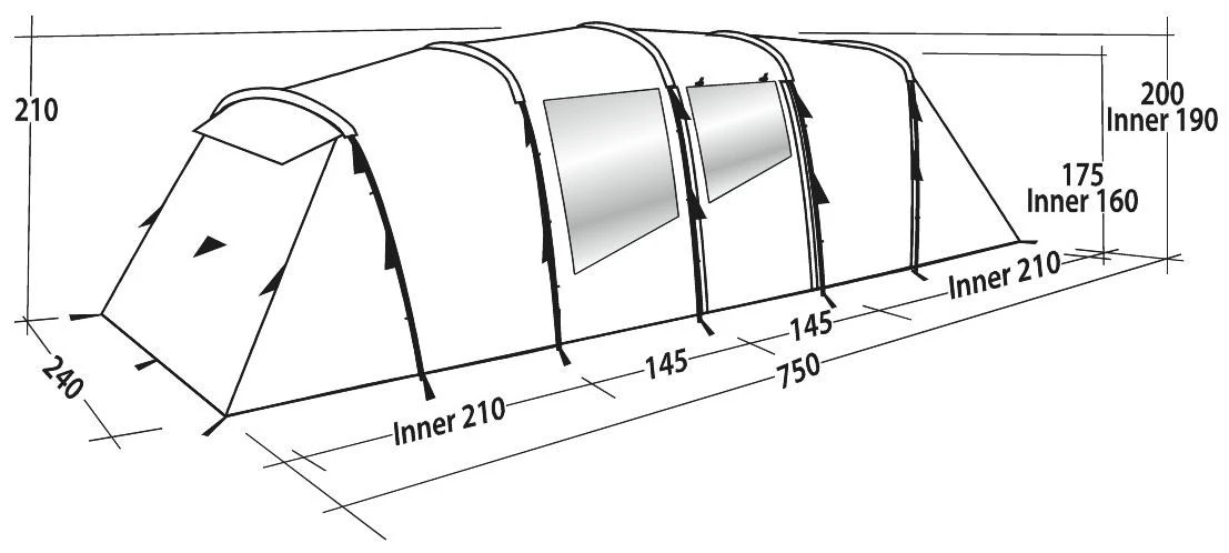 Easy Camp Huntsville Twin 800 Green 5 Easy Camp Huntsville Twin 800 Green – Bild 3