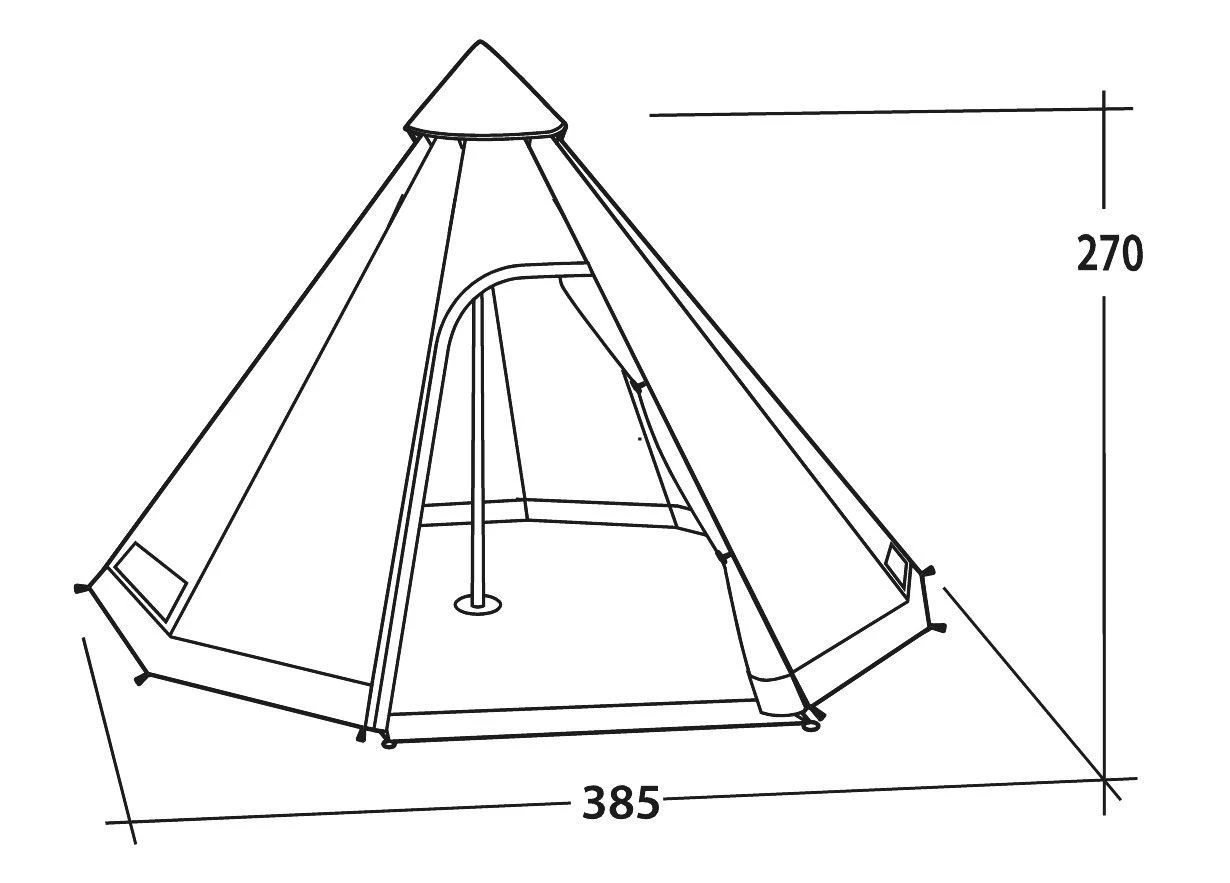 Easy Camp Moonlight Tipi Moonlight Grey 20 Easy Camp Moonlight Tipi Moonlight Grey – Bild 18