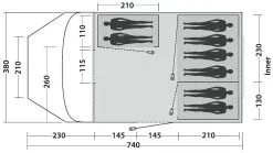 Easy Camp Palmdale 800 Lux Blue 21 Easy Camp Palmdale 800 Lux Blue -Familienzelt easy camp palmdale 800 lux blue 2