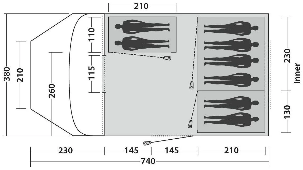Easy Camp Palmdale 800 Lux Blue 6 Easy Camp Palmdale 800 Lux Blue – Bild 4
