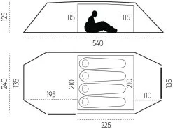 Fjallraven Abisko Endurance 4 13 Fjallraven Abisko Endurance 4 -Familienzelt fjallraven abisko endurance 4 sand sand 1