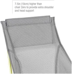 Helinox Chair Zero High Back -Familienzelt helinox chair zero high back grey 9 1