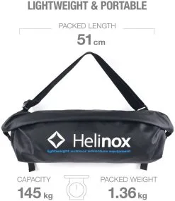 Helinox Incline Festival Chair -Familienzelt helinox incline festival chair black black 1