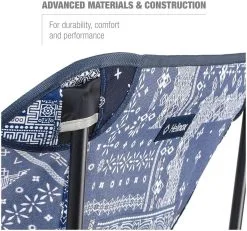 Helinox Incline Festival Chair -Familienzelt helinox incline festival chair blue bandanna quilt 9