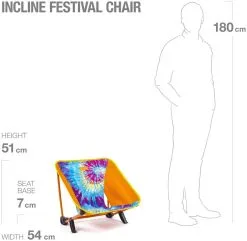 Helinox Incline Festival Chair -Familienzelt helinox incline festival chair tie dye tie dye 5