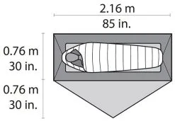MSR Hubba NX V6 Gray -Familienzelt msr hubba nx v6 grey 1