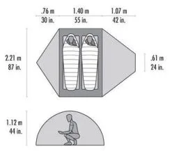 MSR Remote 2 Orange -Familienzelt msr remote 2 orange 2
