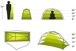 Nemo Dragonfly 1P Birch Leaf -Familienzelt nemo dragonfly 1p 5