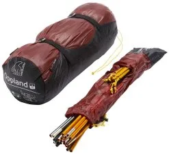 Nordisk Oppland 2 LW Burnt Red -Familienzelt nordisk oppland 2 lw burnt red 3