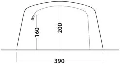 Outwell Birchdale 6PA Package Deal 2022 Green -Familienzelt outwell birchdale 6pa package deal green 2 1