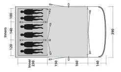 Outwell Colorado 6PE Navy Night 14 Outwell Colorado 6PE Navy Night -Familienzelt outwell colorado 6pe navy night 1