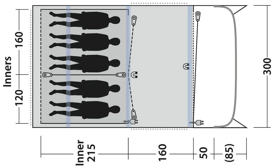 Outwell Elmdale 5PA Demo Green 5 Outwell Elmdale 5PA Demo Green – Bild 3