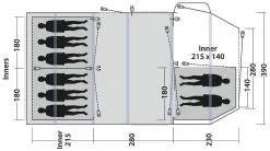 Outwell Knightdale 8PA Package Deal Green 20 Outwell Knightdale 8PA Package Deal Green -Familienzelt outwell knightdale 8pa package deal green 1