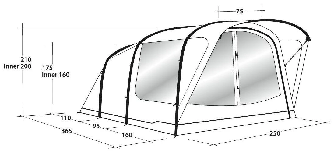 Outwell Lindale 3PA Package Deal 2022 Green 10 Outwell Lindale 3PA Package Deal 2022 Green – Bild 8