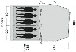 Outwell Springwood 5 2022 Dark Leaf 18 Outwell Springwood 5 2022 Dark Leaf -Familienzelt outwell springwood 5 dark leaf 1