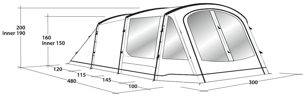 Outwell Springwood 5 2022 Dark Leaf 8 Outwell Springwood 5 2022 Dark Leaf – Bild 6
