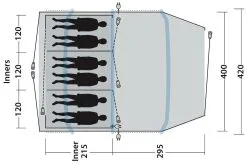 Outwell Starhill 6A Blue 17 Outwell Starhill 6A Blue -Familienzelt outwell starhill 6a blue 2 1