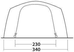 Outwell Yosemite Lake 5TC Dark Leaf 18 Outwell Yosemite Lake 5TC Dark Leaf -Familienzelt outwell yosemite lake 5tc dark leaf 2