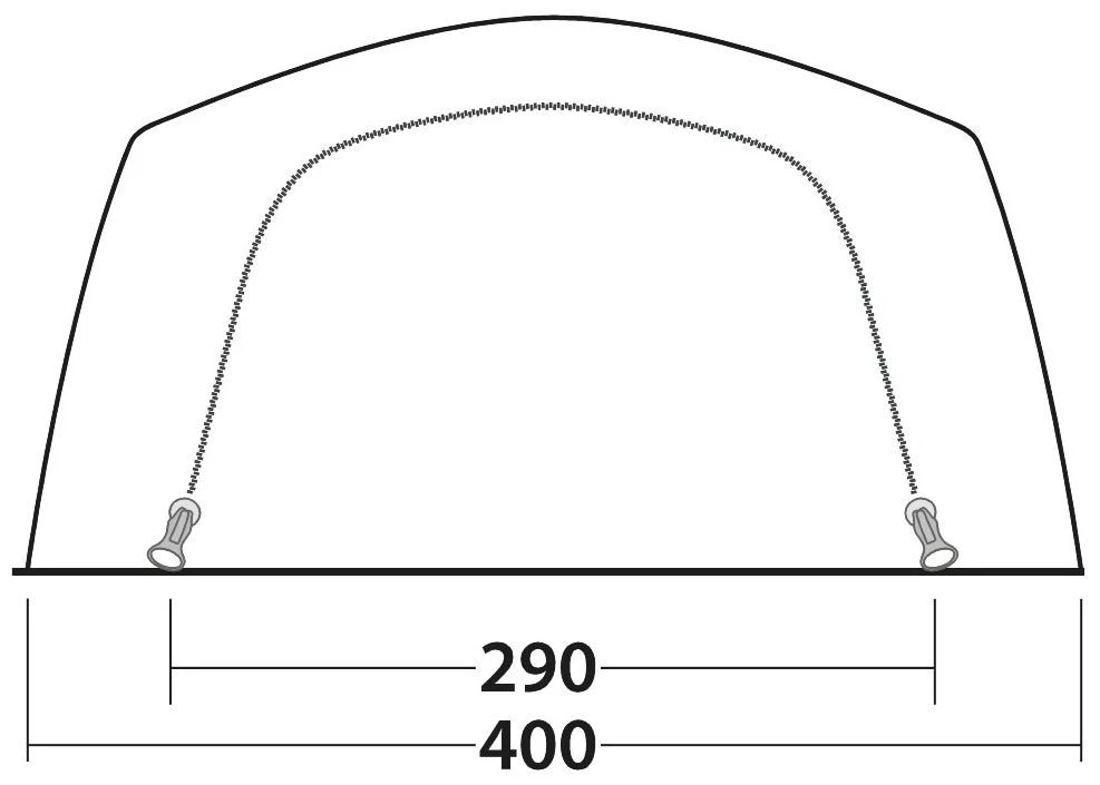 Outwell Yosemite Lake 6TC Dark Leaf 6 Outwell Yosemite Lake 6TC Dark Leaf – Bild 4