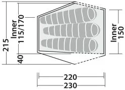 Robens Chaser 3Xe Dark Green 20 Robens Chaser 3Xe Dark Green -Familienzelt robens chaser 3xe dark green 3 3
