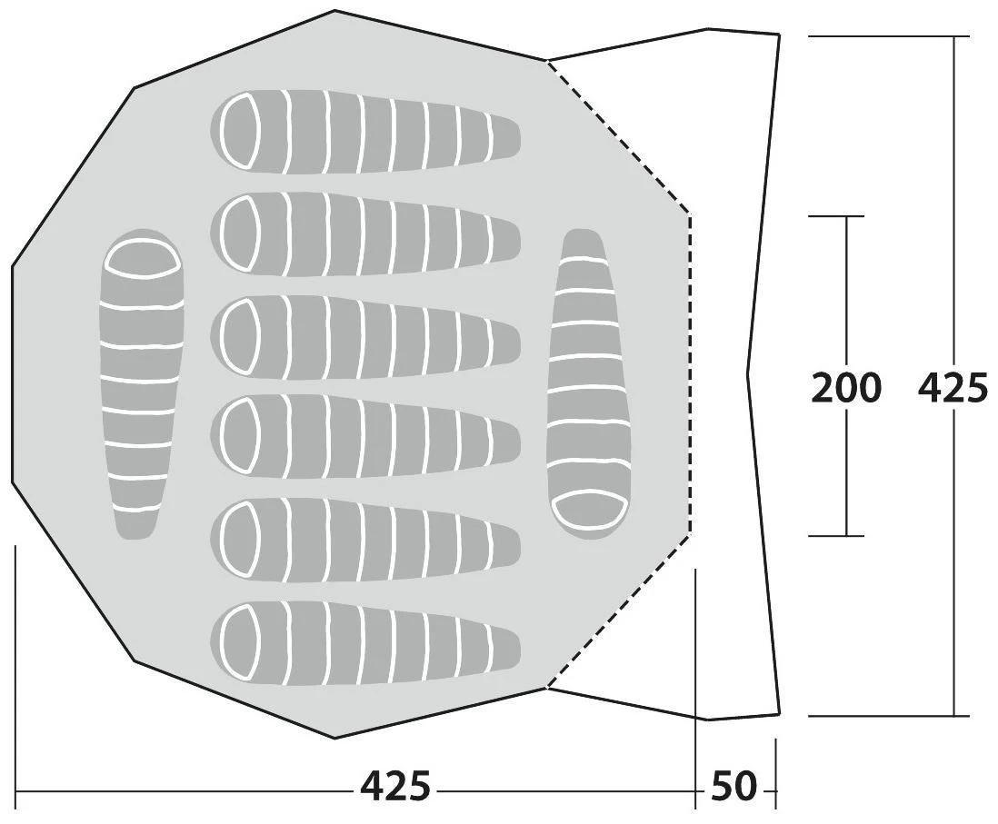 Robens Chinook Ursa PRS Dark Green 6 Robens Chinook Ursa PRS Dark Green – Bild 4