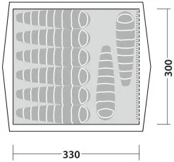 Robens Prospector Castle Khaki -Familienzelt robens prospector castle khaki 2