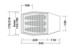 Robens Shikra Pro 3 Green 18 Robens Shikra Pro 3 Green -Familienzelt robens shikra pro 3 green 3