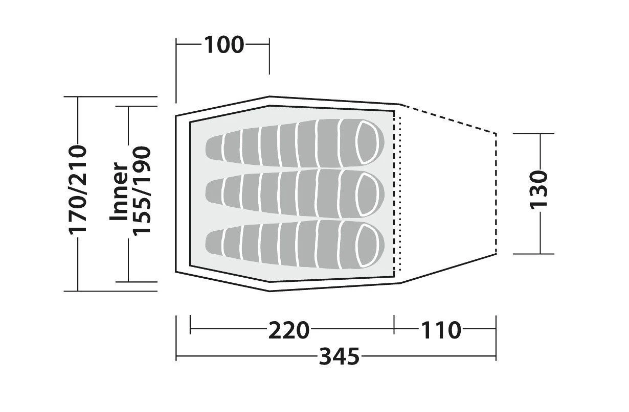 Robens Shikra Pro 3 Green 7 Robens Shikra Pro 3 Green – Bild 5