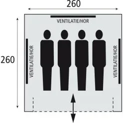 Safarica Sioux 260 Piramidetent 9 Safarica Sioux 260 Piramidetent -Familienzelt safarica sioux 260 piramidetent grey 2