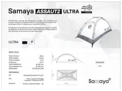 Samaya Assaut 2 Ultra White -Familienzelt samaya assaut 2 ultra white 1