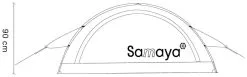 Samaya Radical 1 White -Familienzelt samaya radical 1 white 2