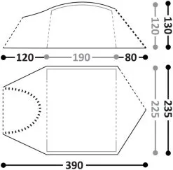 Spatz Starling 3 BTC Brown Sand 14 Spatz Starling 3 BTC Brown Sand -Familienzelt spatz starling 3 btc brown sand 3