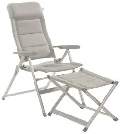 Travellife Barletta Stuhl Comfort -Familienzelt travellife barletta stoel comfort light grey 24