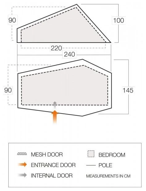 Vango F10 Project Hydrogen Air Alpine Green 5 Vango F10 Project Hydrogen Air Alpine Green – Bild 3