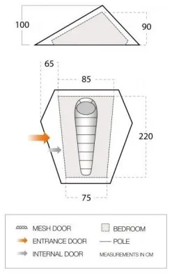 Vango Heddon 100 Pamir Green -Familienzelt vango heddon 100 pamir green 1